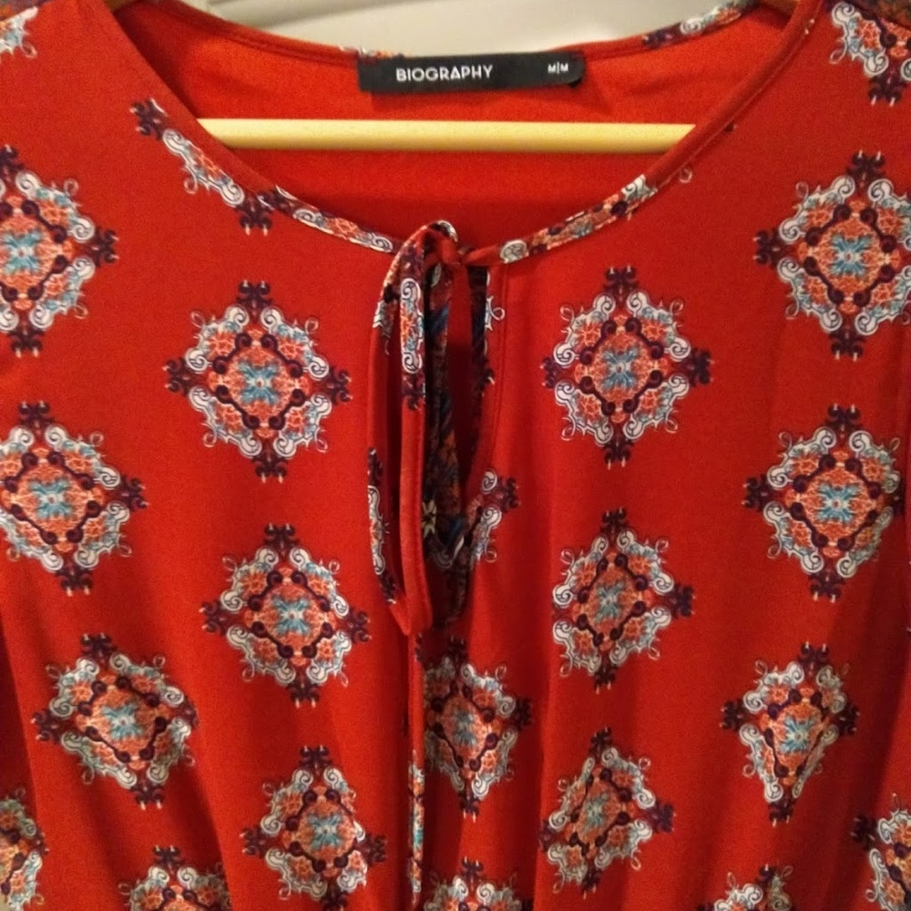 Biography Colorful Dress.